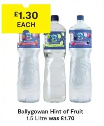 SuperValu Ballygowan Hint of Fruit offer