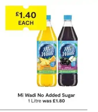 SuperValu Mi Wadi No Added Sugar offer