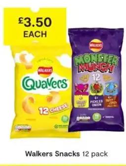 SuperValu Walkers Snacks offer