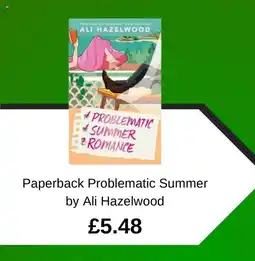 Asda Paperback Problematic Summer by Ali Hazelwood offer