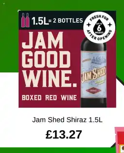 Asda Jam Shed Shiraz offer