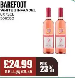 Bestway BAREFOOT White zinfandel offer