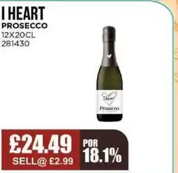 Bestway I HEART Prosecco offer