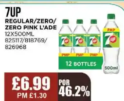 Bestway 7UP Regular/zero/ zero pink l'ade offer