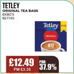 Bestway TETLEY Original tea bags offer