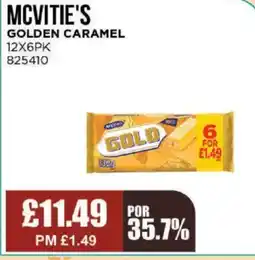 Bestway MCVITIE'S Golden caramel offer