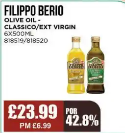 Bestway FILIPPO BERIO Olive oil - classico/ext virgin offer
