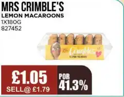 Bestway MRS CRIMBLE'S Lemon macaroons offer