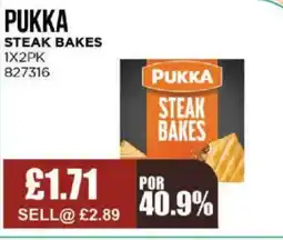 Bestway PUKKA Steak bakes offer