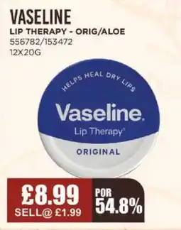 Bestway VASELINE Lip therapy-orig/aloe offer