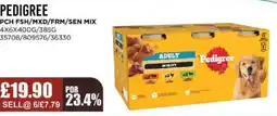 Bestway PEDIGREE Pch fsh/mxd/frm/sen mix offer
