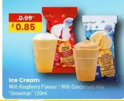 MyMINIMIX Ice Cream With Raspberry Flavour / With Condensed Milk "Snowman" offer