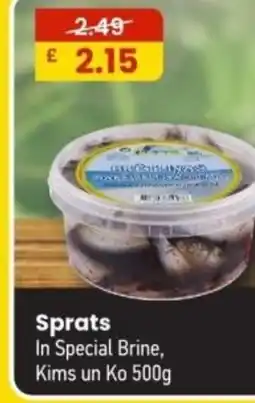 MyMINIMIX Sprats In Special Brine, Kims un Ko offer