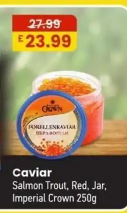 MyMINIMIX Caviar Salmon Trout, Red, Jar, Imperial Crown offer