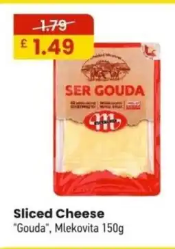 MyMINIMIX Sliced Cheese "Gouda", Mlekovita offer