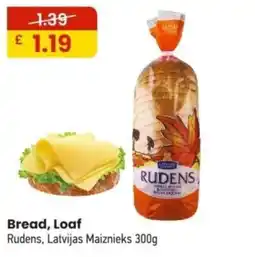 MyMINIMIX Bread, Loaf Rudens, Latvijas Maiznieks offer