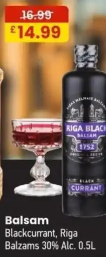 MyMINIMIX Balsam Blackcurrant, Riga Balzams 30% Alc. offer