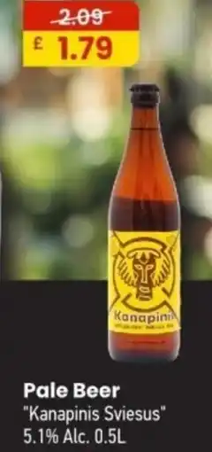 MyMINIMIX Pale Beer "Kanapinis Sviesus" 5.1% Alc. offer