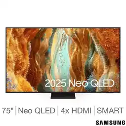 Costco Samsung QE75QN70FAUXXU 75 Inch Neo QLED 4K Ultra HD Smart TV offer