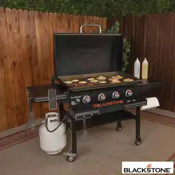 Costco Blackstone 36 Griddle Gas Barbecue with Hood & Front Shelf offer