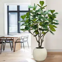 Costco Artificial 8ft Fig Tree in Planter offer