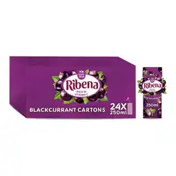 Costco Ribena Ready to Drink Blackcurrant, 24 x 250ml offer