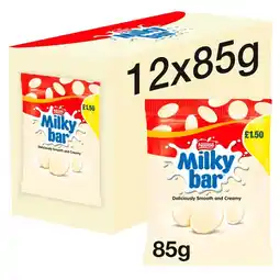Costco Milkybar Buttons PMP £1.50, 12 x 85g offer
