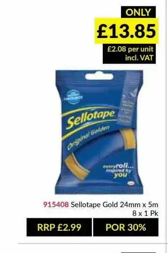 Musgrave MarketPlace Sellotape Gold offer