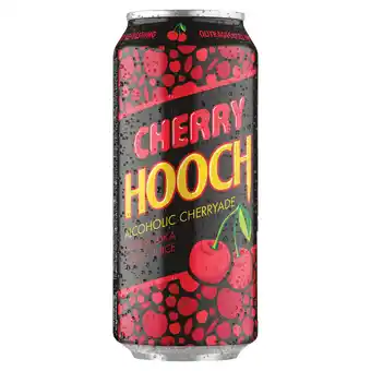 Iceland Hooch Cherry Alcoholic Cherryade with Vodka & Fruit Juice 440ml offer