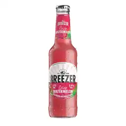 Iceland BREEZER Watermelon, 27.5cl offer