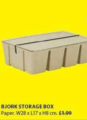 JYSK Bjork Storage Box offer