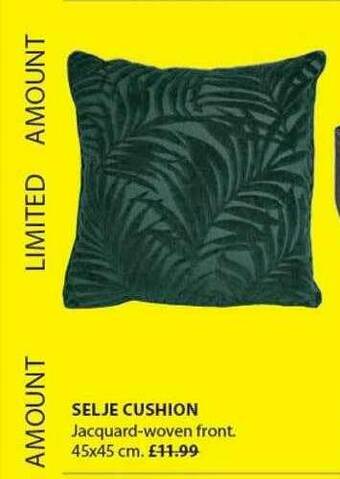 JYSK Selje Cushion offer