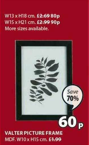 JYSK Valter Picture Frame offer