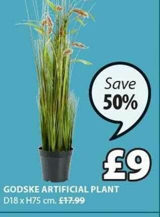 JYSK Godske Artificial Plant offer