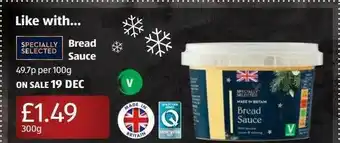 Aldi Bread Sauce offer