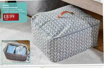 Aldi Printed Underbed Storage offer