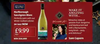 Aldi Marlborough Sauvignon Blanc offer