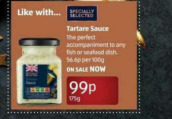 Aldi Tartare Sauce offer