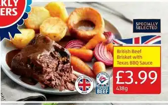 Aldi British Beef Brisket With Texas Bbq Sauce offer