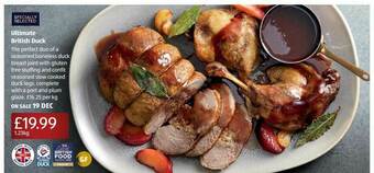 Aldi Ultimate British Duck offer