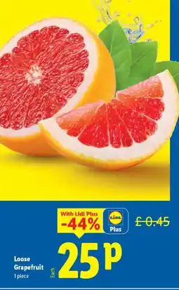 Lidl Loose Grapefruit offer