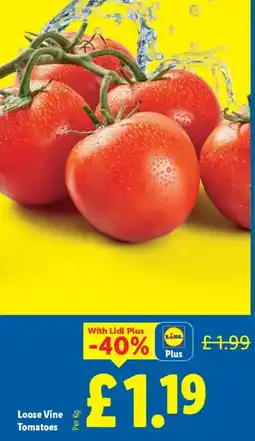 Lidl Loose Vine Tomatoes offer
