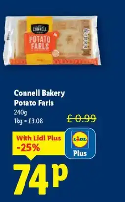 Lidl Connell Bakery Potato Farls offer