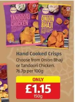 Aldi Hand Cooked Crisps offer