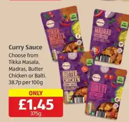 Aldi Curry Sauce offer