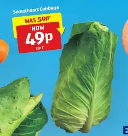 Aldi Sweetheart Cabbage offer
