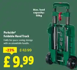 Lidl Parkside Foldable Hand Truck offer