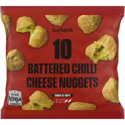 Iceland Iceland Battered Chilli Cheese Nuggets 10 offer