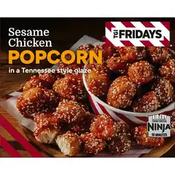 Iceland TGI Fridays Sesame Chicken Popcorn in a Tennessee Style Glaze 330g offer