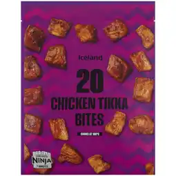 Iceland Iceland 20 (Approx.) Chicken Tikka Bites 200g offer